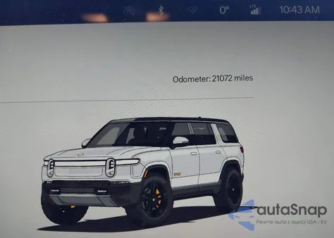 2023 Rivian R1S Adventure z USA, uszkodzony, nr VIN 7PDSGABA6PN017536